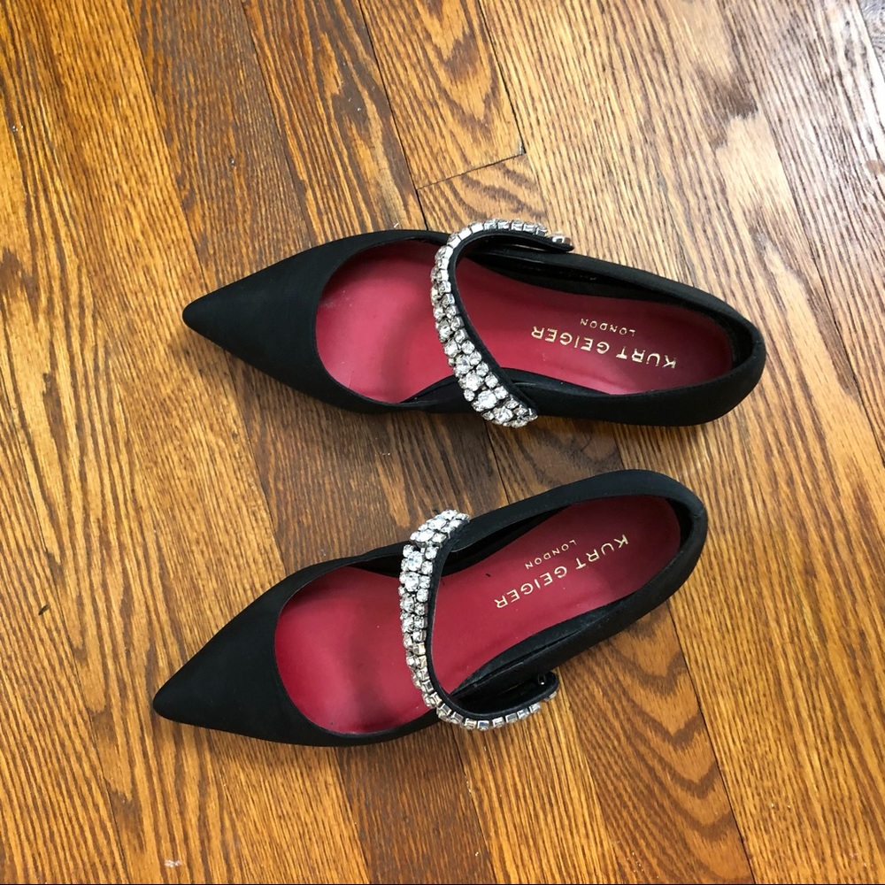 Kurt Geiger Sparkle Flats
